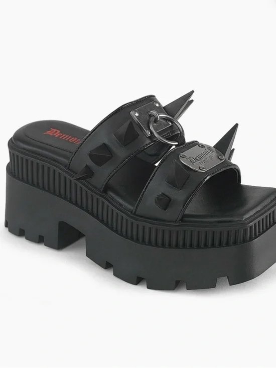 Demonia Wrath 13 platform sandal with O-Ring