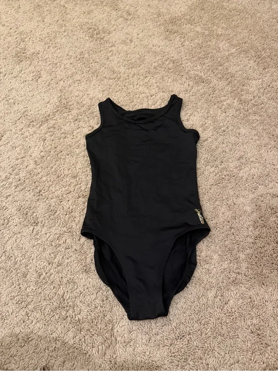 Justice Black Girls' One-Piece Leotard size M 10