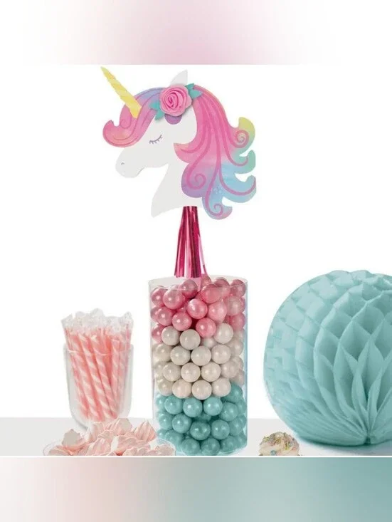 Enchanted Unicorn Centerpiece Stick, 16.5in