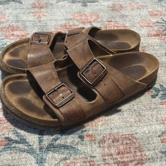 Birkenstock Oiled Brown Leather - 42