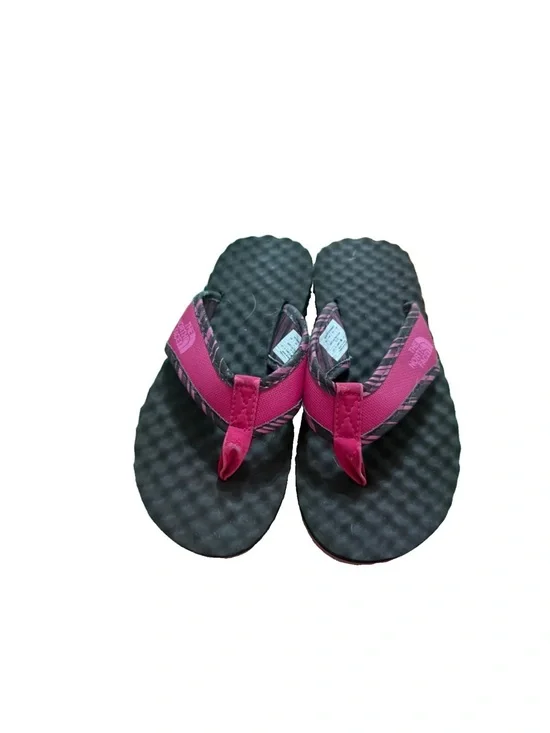 The North Face Women’s Pink Base Camp Flip Flop! Size 6