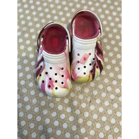 Crocs Fur Clog Sandals Unisex Little Kids Child‎ Size C 11