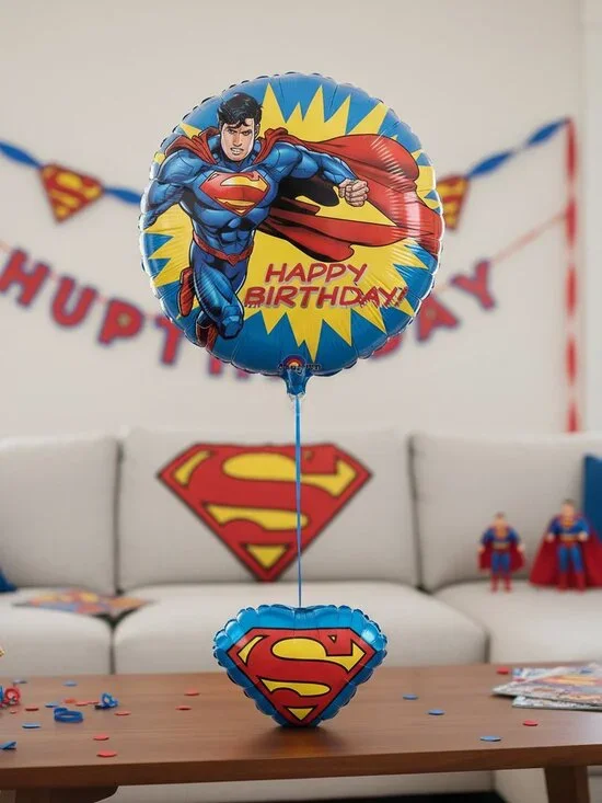 DC Comics Superman Happy Birthday Foil Balloon 18