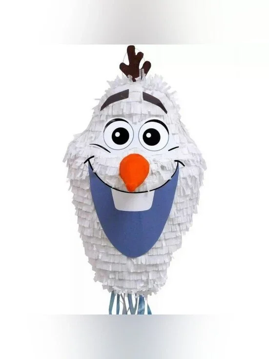 Olaf White & Orange Party Piñata