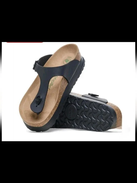 Birkenstock Papillio Vegan Platform Gizeh Sandal NWT Size 37 6 To 6.50