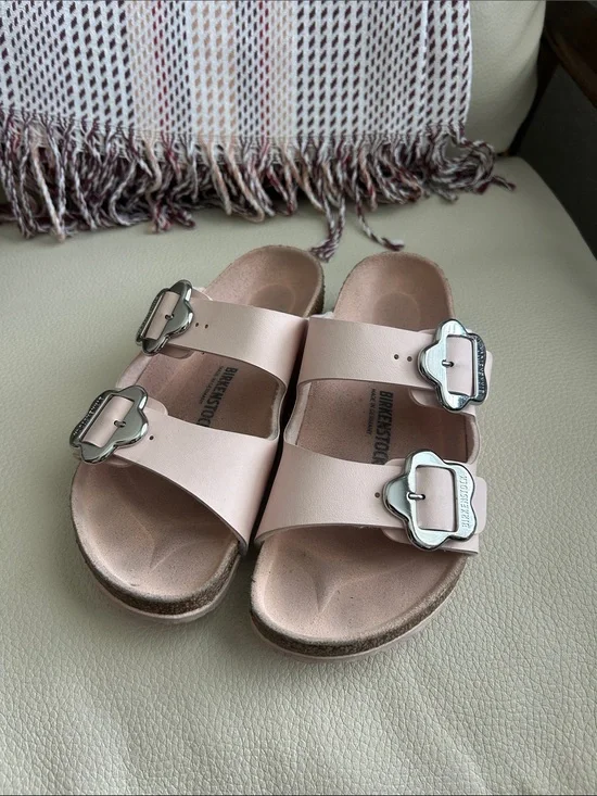 Light Rose Tonal Birkenstock Sandals