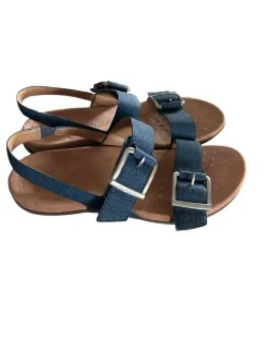 Vionic Reese Slingback Sandal in Denim Blue 9W