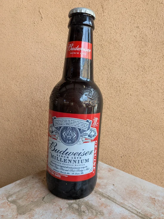 Budweiser Millennium Bottle