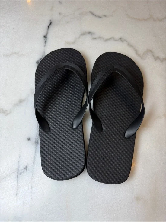 Black Kids Flip Flops