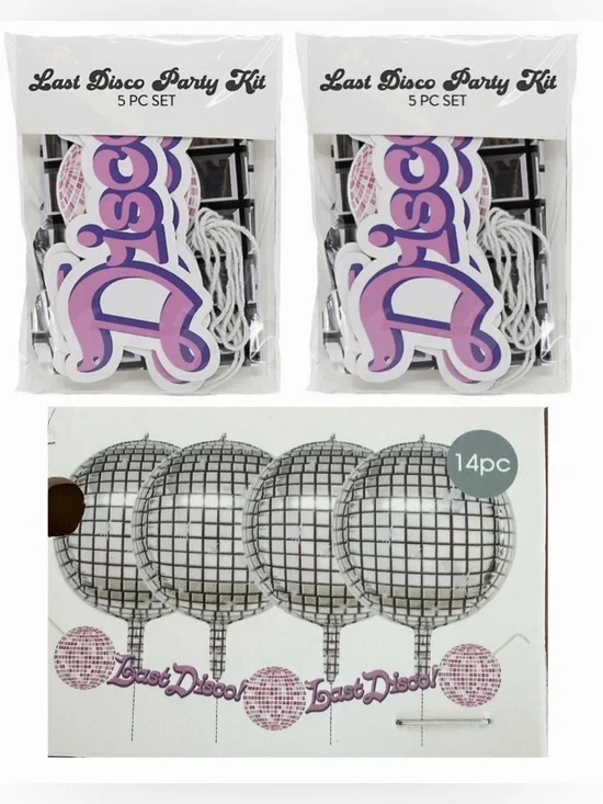 Bachelorette Last Disco Party 14 pc Kit - 2 Pack