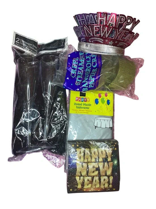 Happy New Year Party Supplies Kit