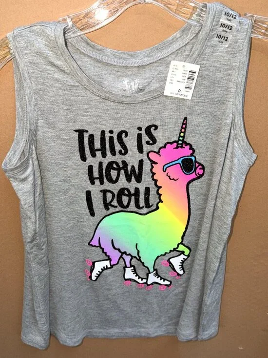 NWT Girls Justice Tank Top 