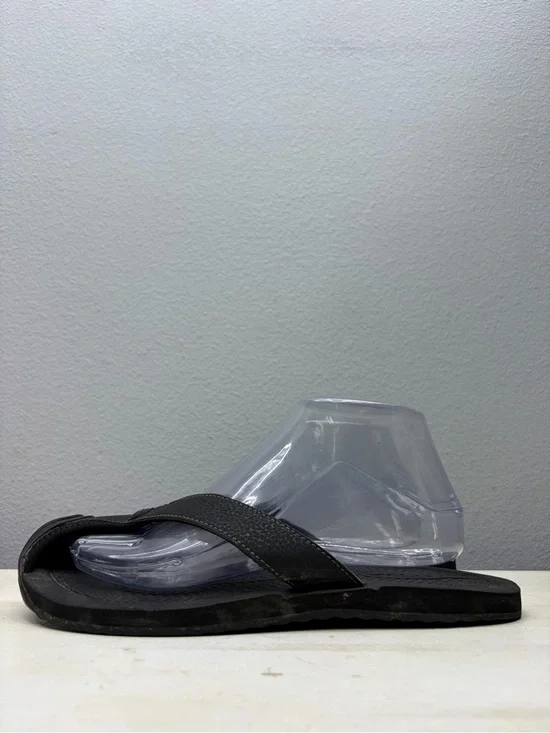 Keen Barbados Black Slide Sandals Size 8