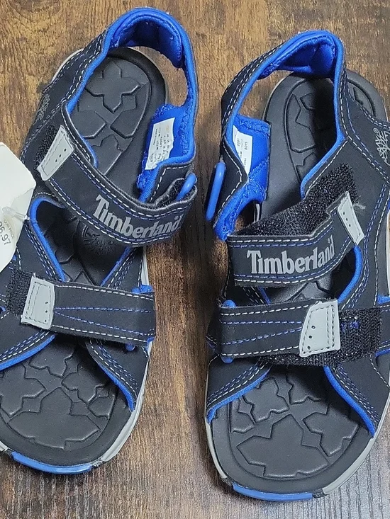 Timberland Kids' Blue & Black Outdoor Sandals