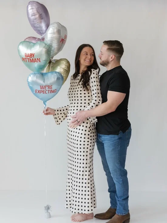 Ivory Polka Dot Silk Dress