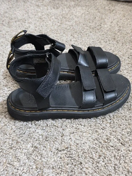 Dr. Martens Klaire Leather Sandals Size US 6 Excellent Condition