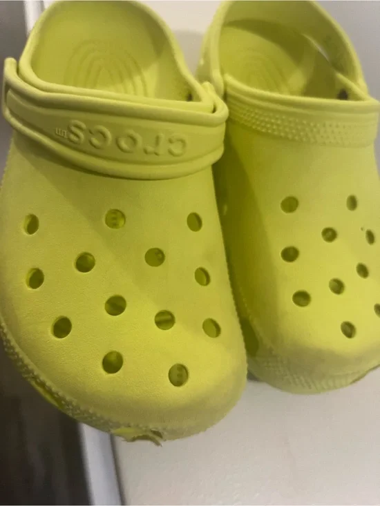 CROCS Kids Classic Clog - Lime Yellow