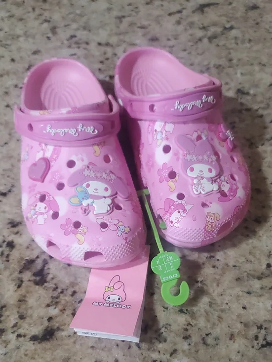 CROCS Kids Pink My Melody Clog Sandals