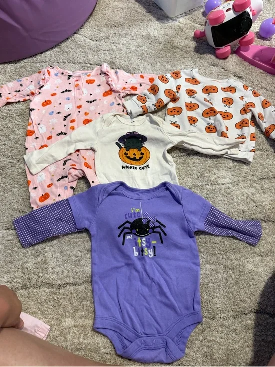 Baby Girl Halloween Clothing Lot 3-6 Month