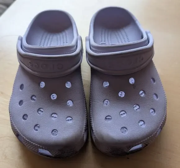 🧨Girls Purple J2 Crocs