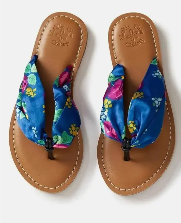 Matilda Jane The Seashore Sandals Flip Flops Shoes 9.5/10 child
