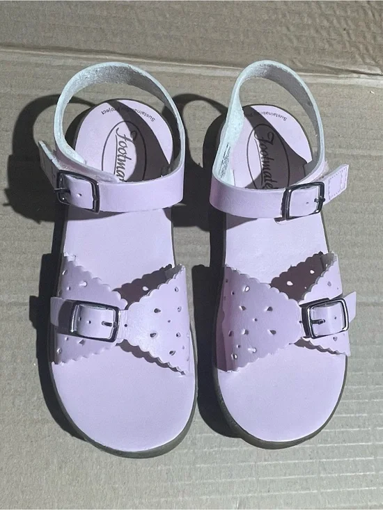 FootMates Light Pink Buckle Sandals for Kids