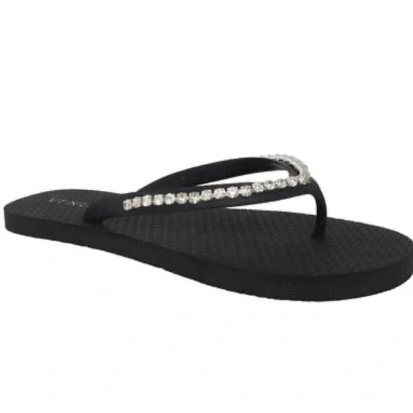 VENUS Rhinestone Flip-Flop Sandals