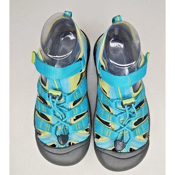 Keen Newport Sandals Closed Toe Turquoise Blue Walking Hiking Water Women's SZ 6