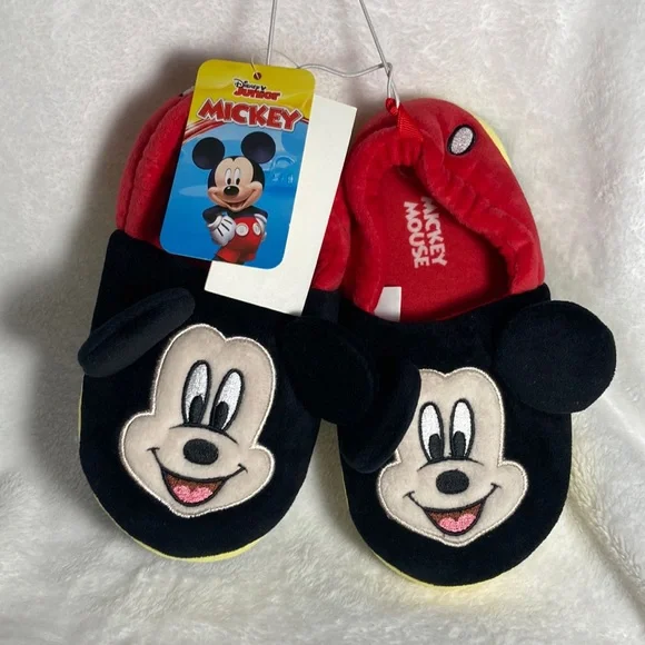 Mickey Mouse Slippers Toddler Size 11
