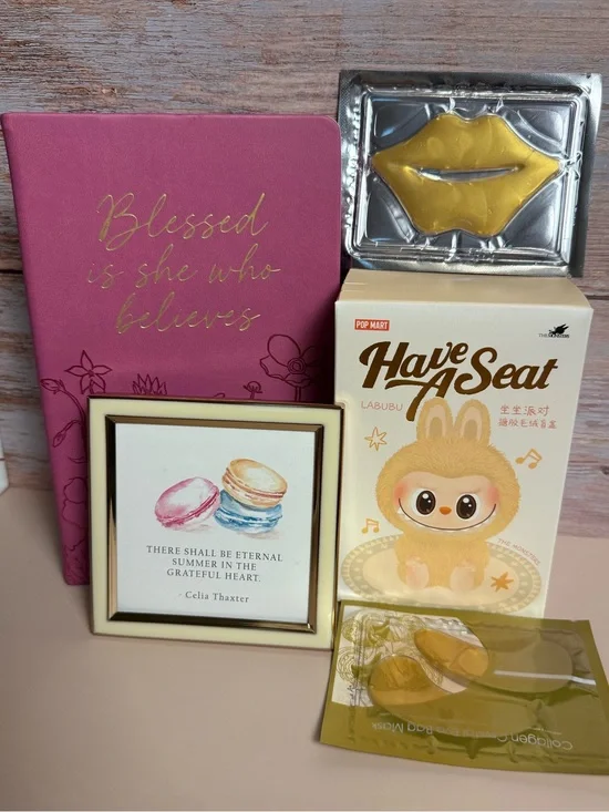 Journal, Frame, and Labubu Gift Set