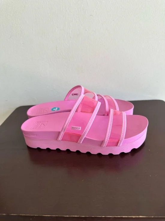 Reef Womens Vista Hi Energy Light Neon Pink Size 9
