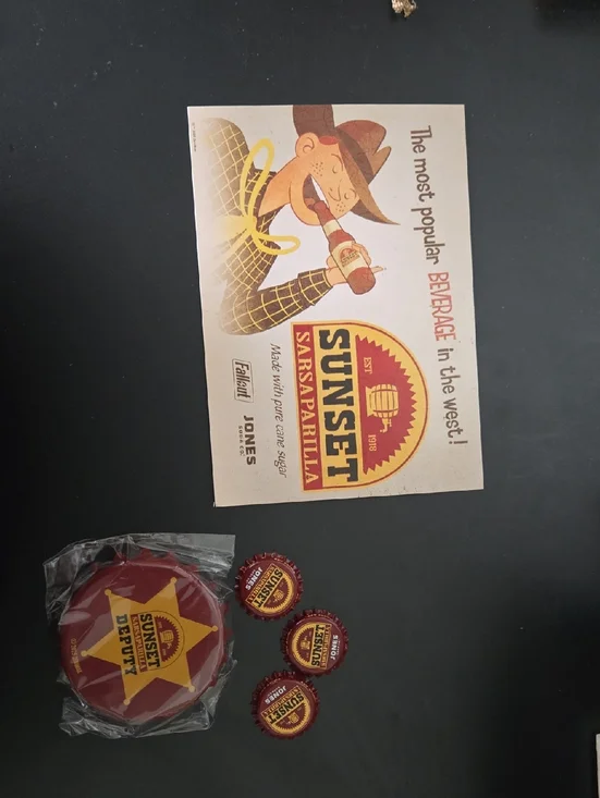 Bottle Cap Opener Set - Fallout X Jones Soda