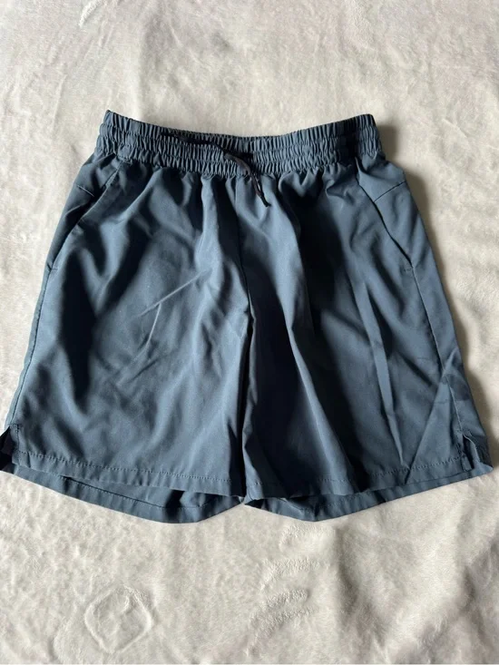 Old Navy Boys Slate Blue Skort - Elastic Waist