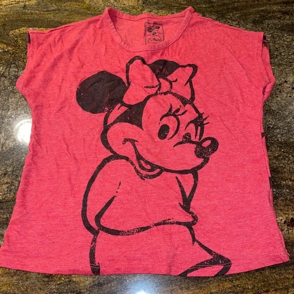 Disney Minnie‎ Mouse shirt sleeve shirt youth small