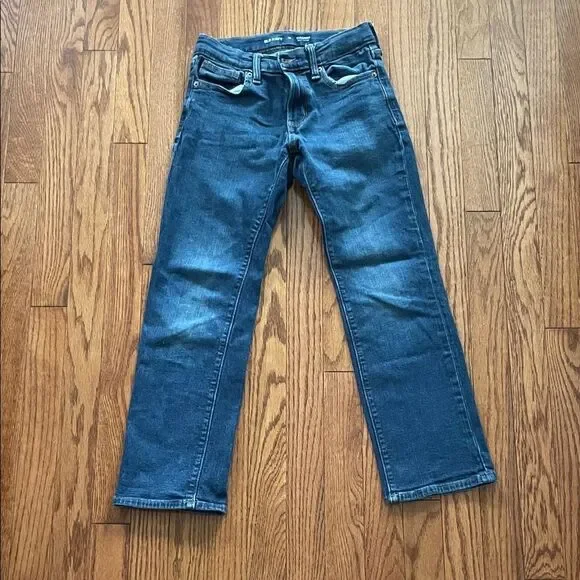 Old Navy Straight Leg Jeans Built in Flex Medium Wash Boy’s Sz 10
