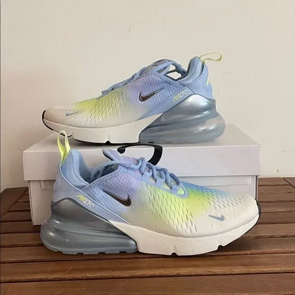 Nike Air Max 270 Aluminum/Metallic Silver US Women 7.5/UK 5/EU 38.5(IB7937-468)