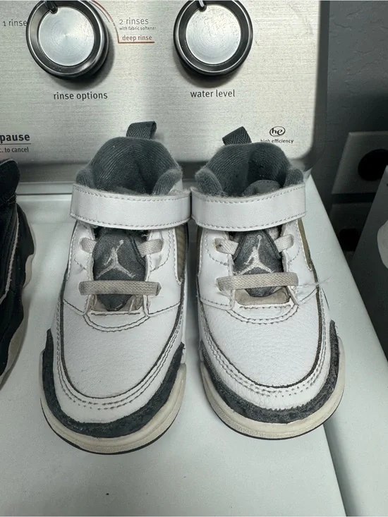 Jordan Kids Black Slip-On Casual Shoes 6.5c