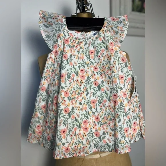 Old Navy girls 3-6 month floral spring/summer dress NWT