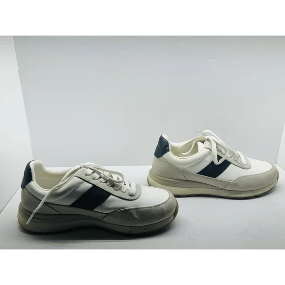 Dolce Vita Women's  White Black Beige Lace Sneakers Casual Shoes size 9