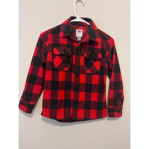 Bundle of 2 Boys Long Sleeve Shirts - Size 8