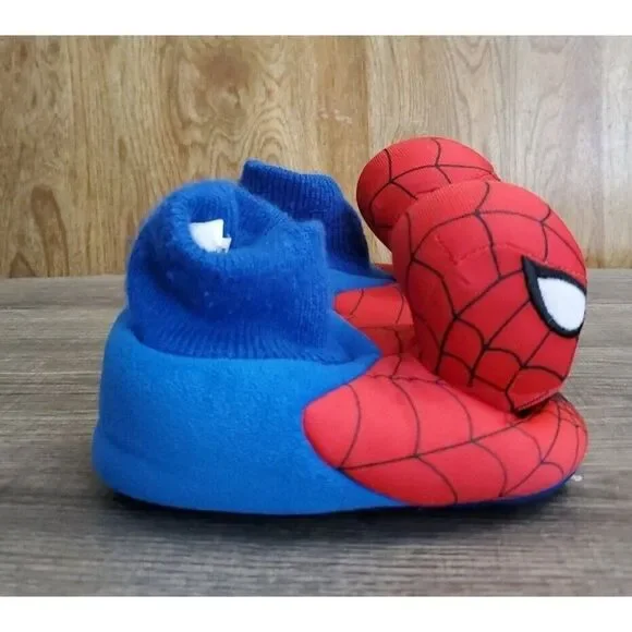 Marvel Spider-Man Slippers‎ Size Small 7/8 Toddler Shoes