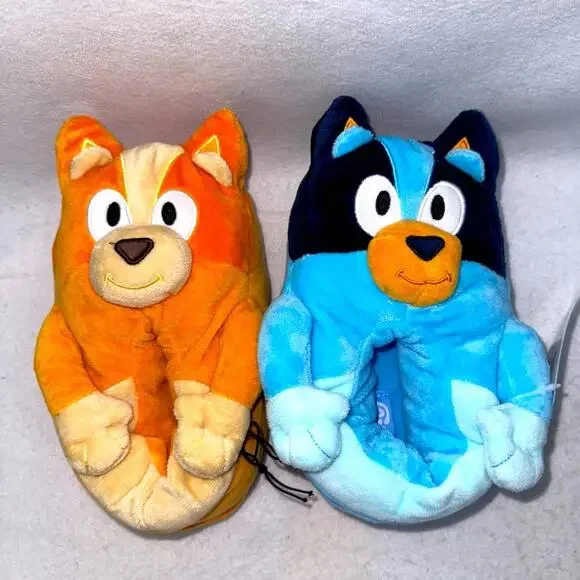 NWT Bluey & Bingo Unisex Kids Slippers size 13/1 Slip-on