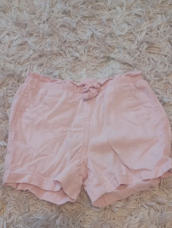 Old Navy Light Pink High-Waist Casual Drawstring Shorts