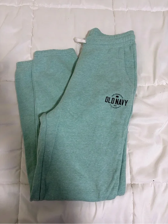Old Navy Mint Green Girls' Jogger Sweatpants