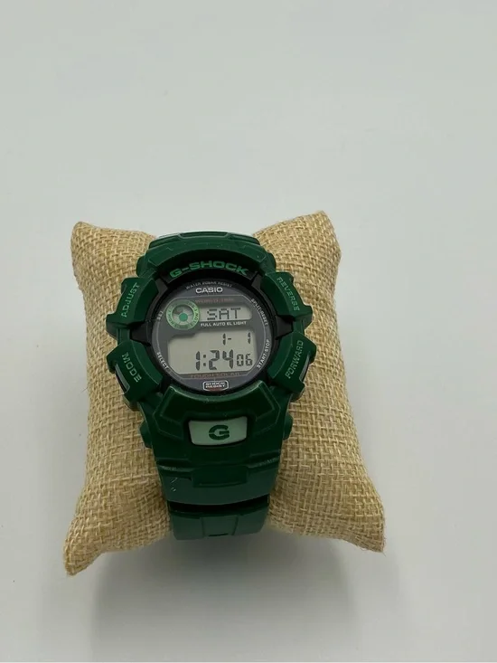 Casio G-Shock Digital Watch in Green and Black
