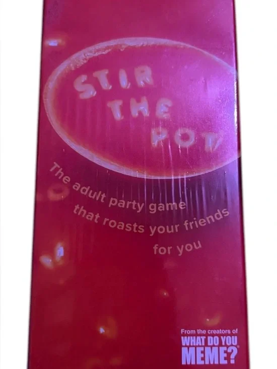 Stir The Pot Adult Party Game - Pink