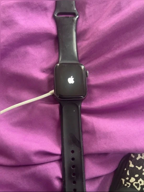 Apple Watch in Black with Black Sport Band