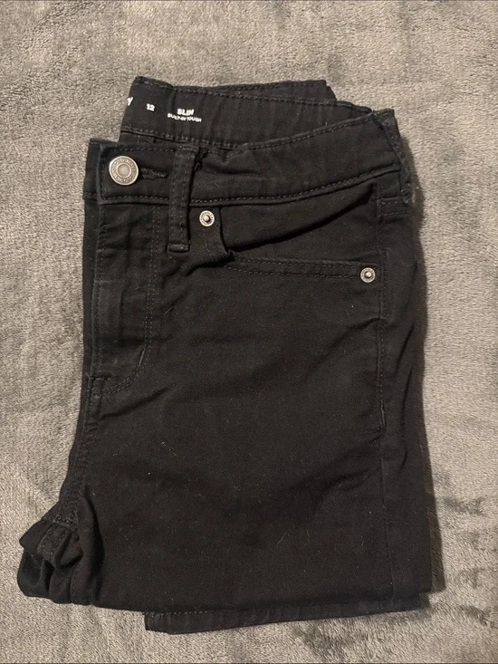 Old Navy Black Kids Slim Jeans