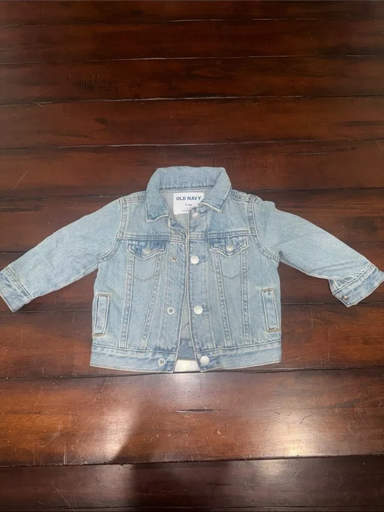 Old Navy Light Wash Denim Jacket for Kids