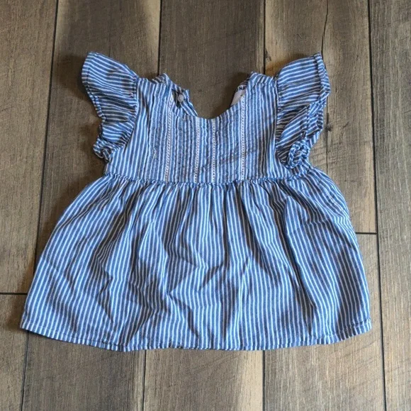 Old Navy Toddler Girl Short Sleeve Blouse 4T